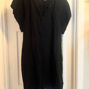 Black gauze dress